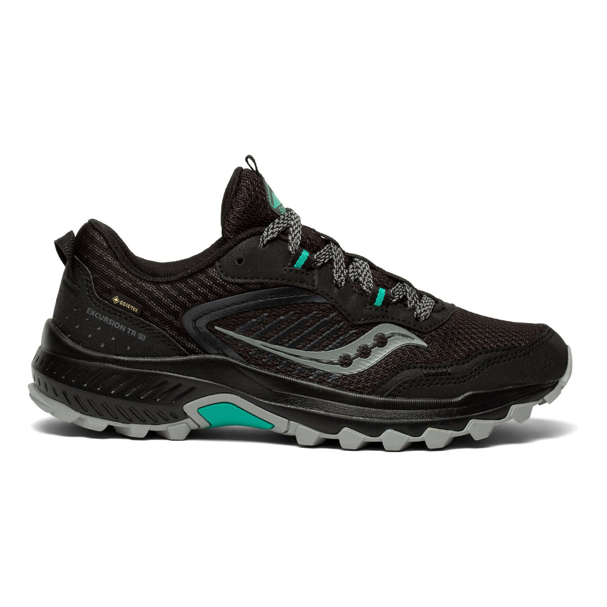 Saucony Excursion TR15 GTX Women's Trail Running Shoes - Black/Grey