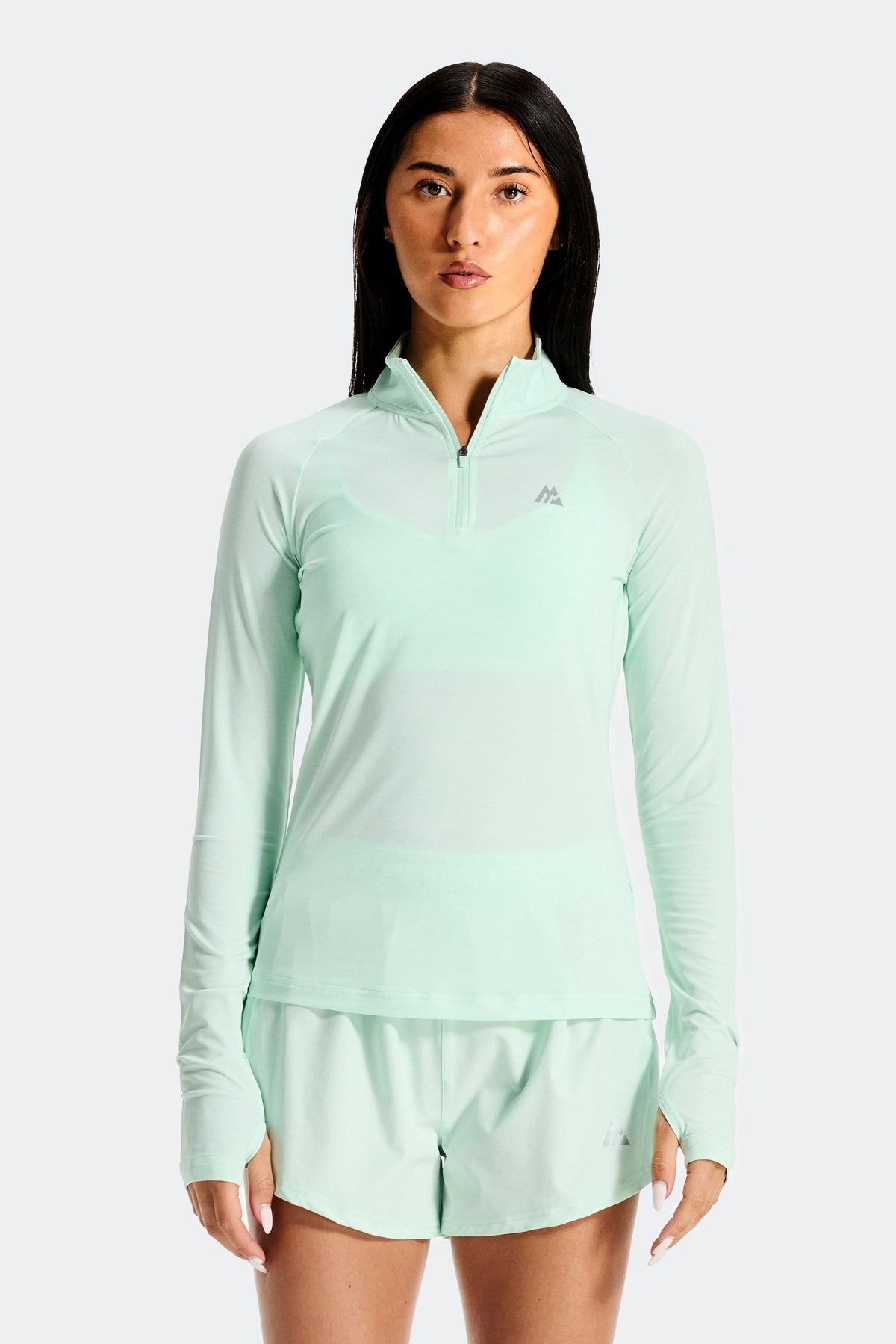 Montirex Women's Breathe 1/4 Zip - Green (MTXW0787-2748)