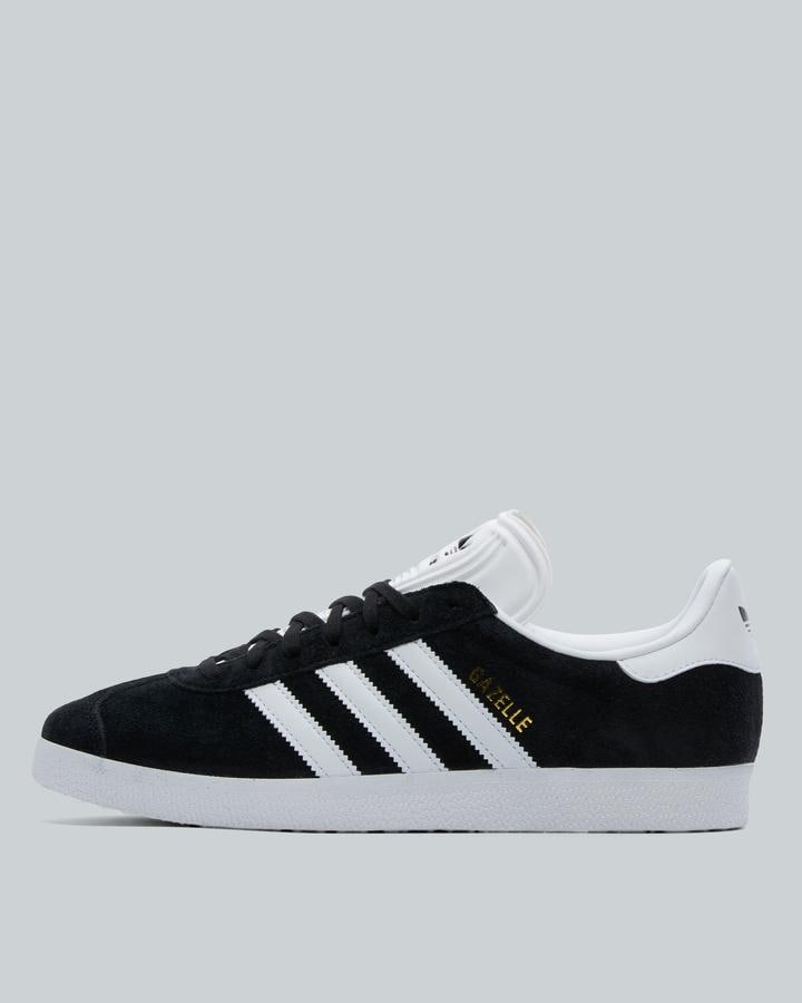 adidas Men's Gazelle Trainer - Black/White/Gold