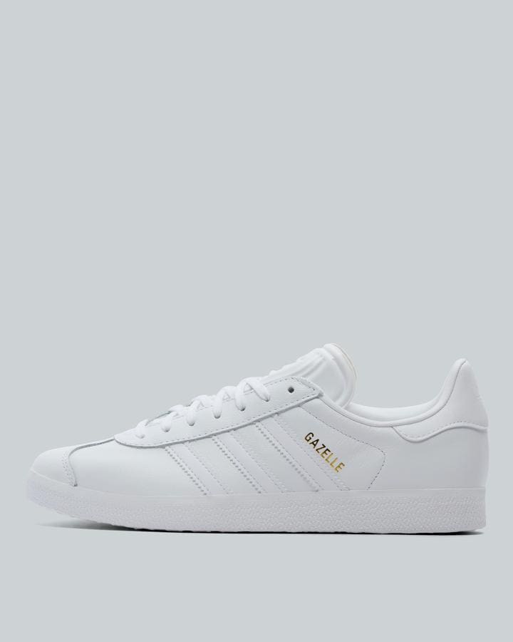 adidas Men's Gazelle Trainer - White/Gold Metallic/White