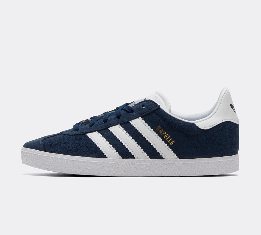 adidas Junior Gazelle Trainers - Collegiate Navy
