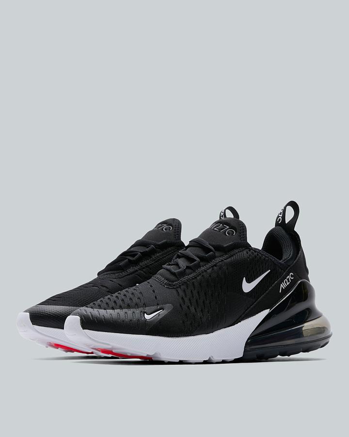 Nike Junior Air Max 270 Trainers - Black White Anthracite