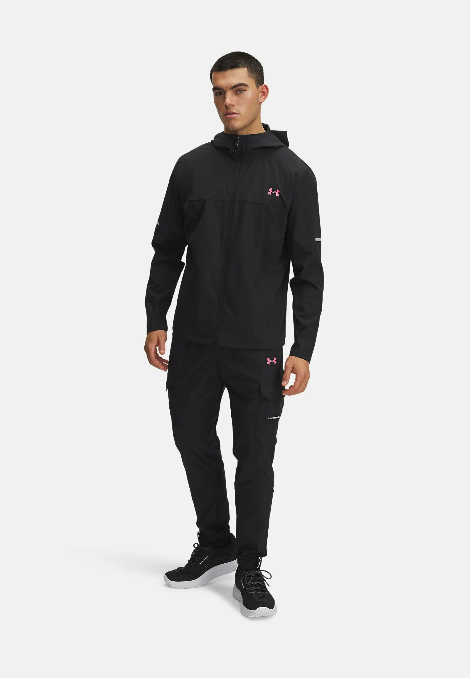 UNDER ARMOUR TECH UTILITY TRACKSUIT - BLACK