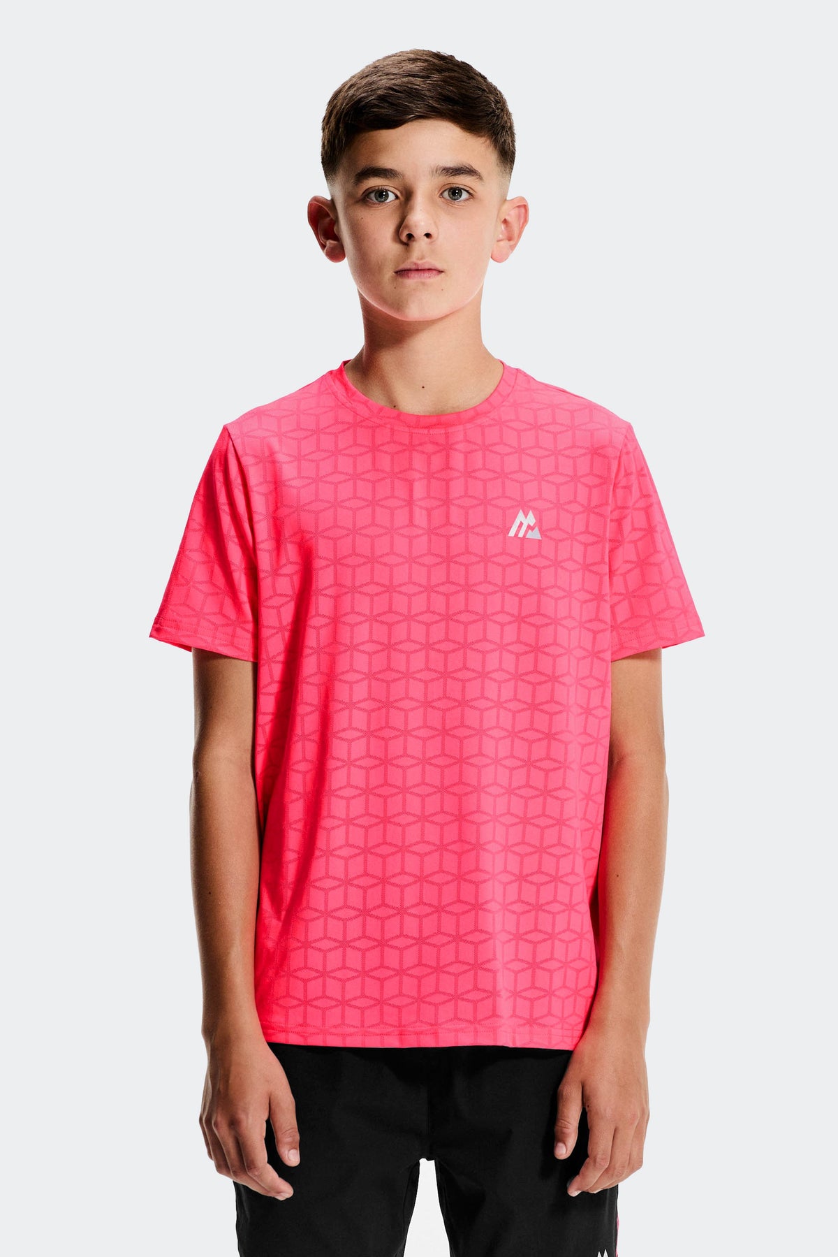 Montirex Junior Cube T-Shirt - Shocking Pink