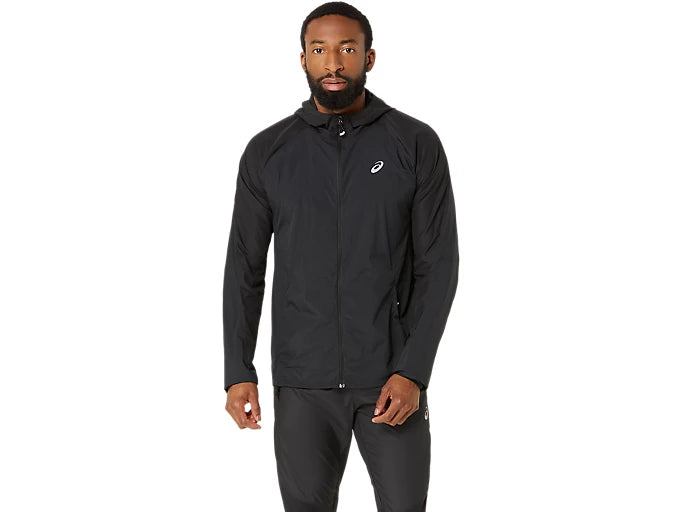 ASICS PACKABLE JACKET - BLACK