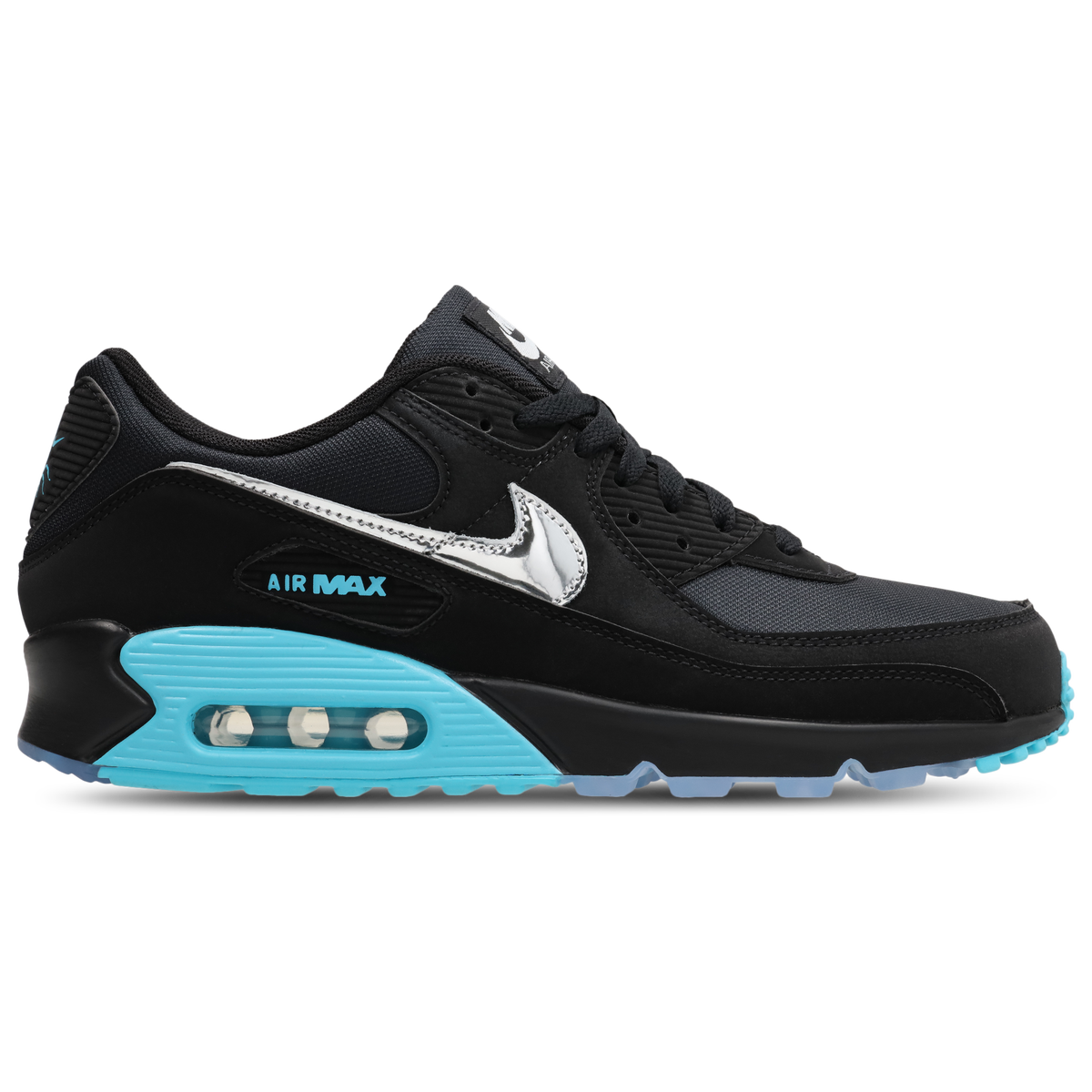 Nike Men's Air Max 90 Trainer - Blue (IQ9438-001)