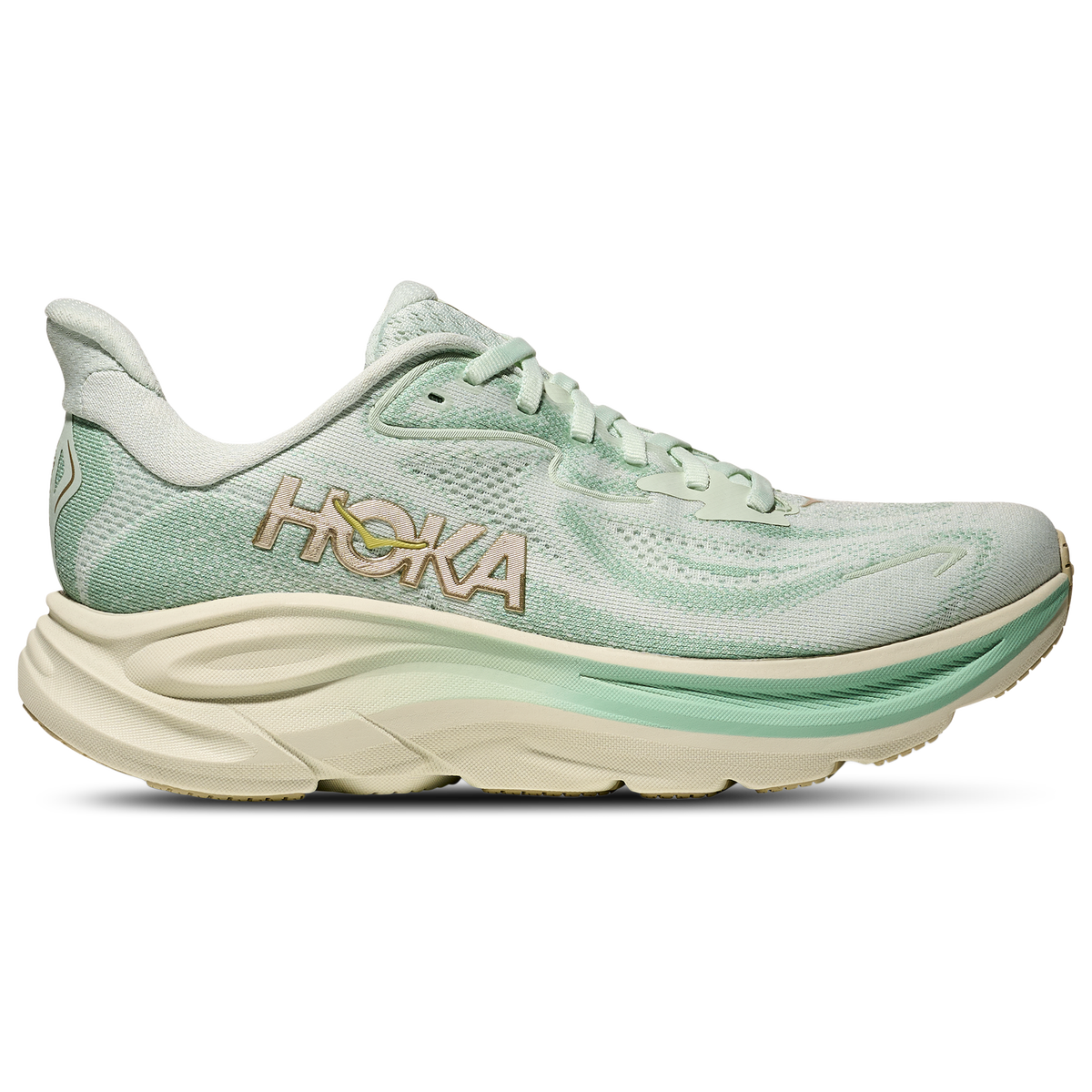 HOKA Clifton 10 Women's Trainers - Green