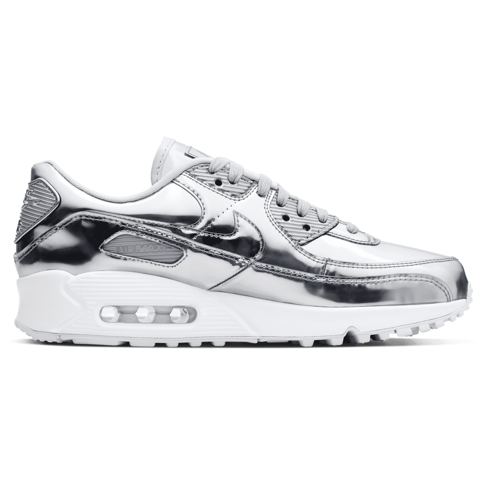 Nike Air Max 90 Women's Trainers - Grey (Leather & Textile)