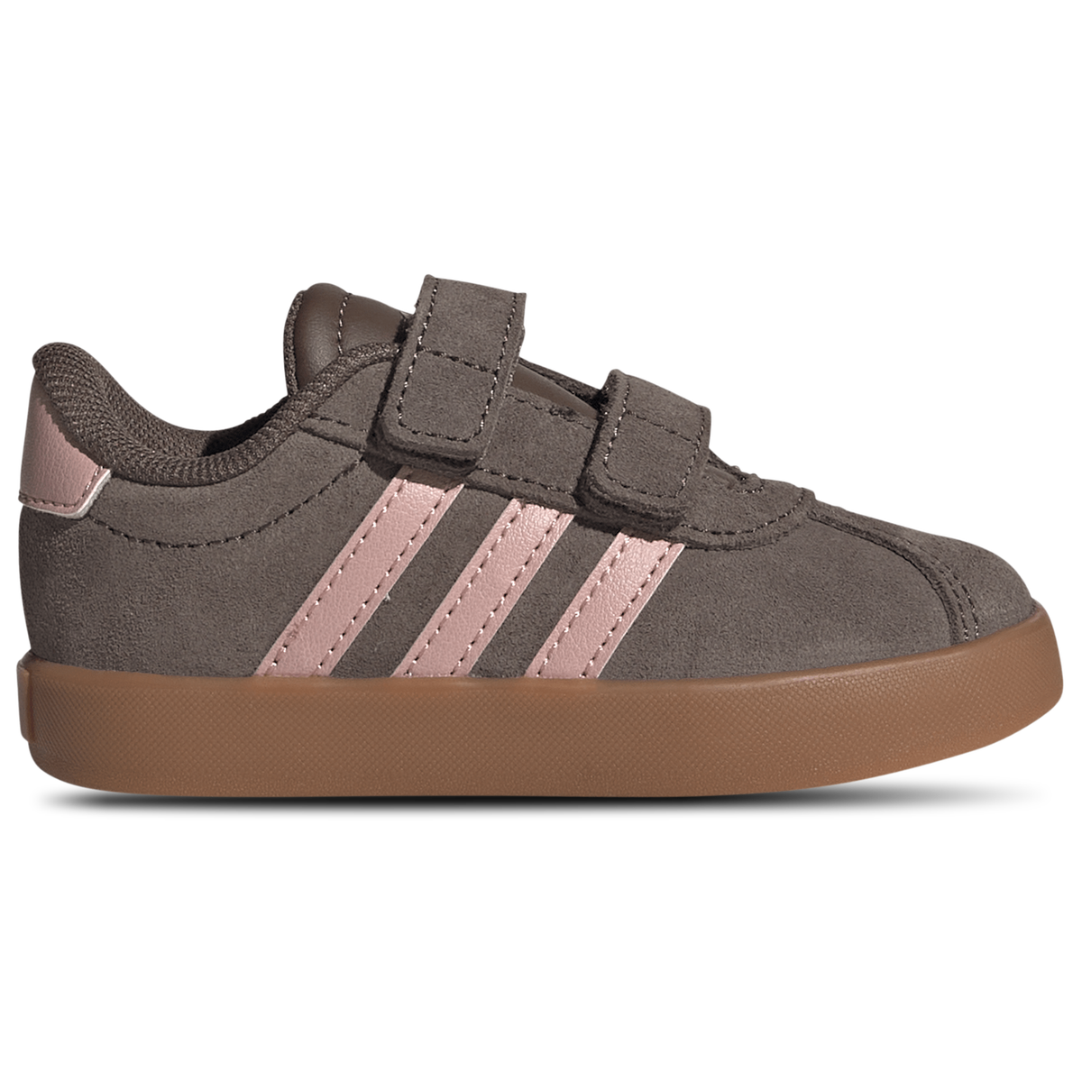 adidas Baby VL Court Trainers - Brown