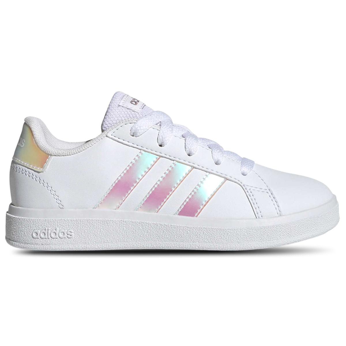 adidas Infant Grand Court Lifestyle Trainers - White