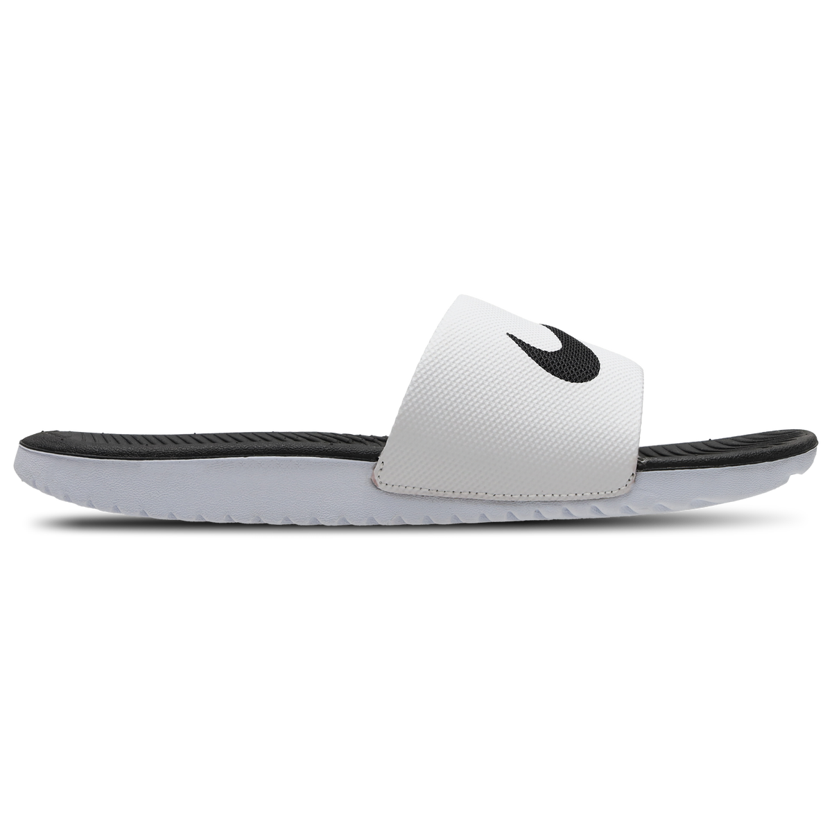 Nike Junior Kawa Slides - White