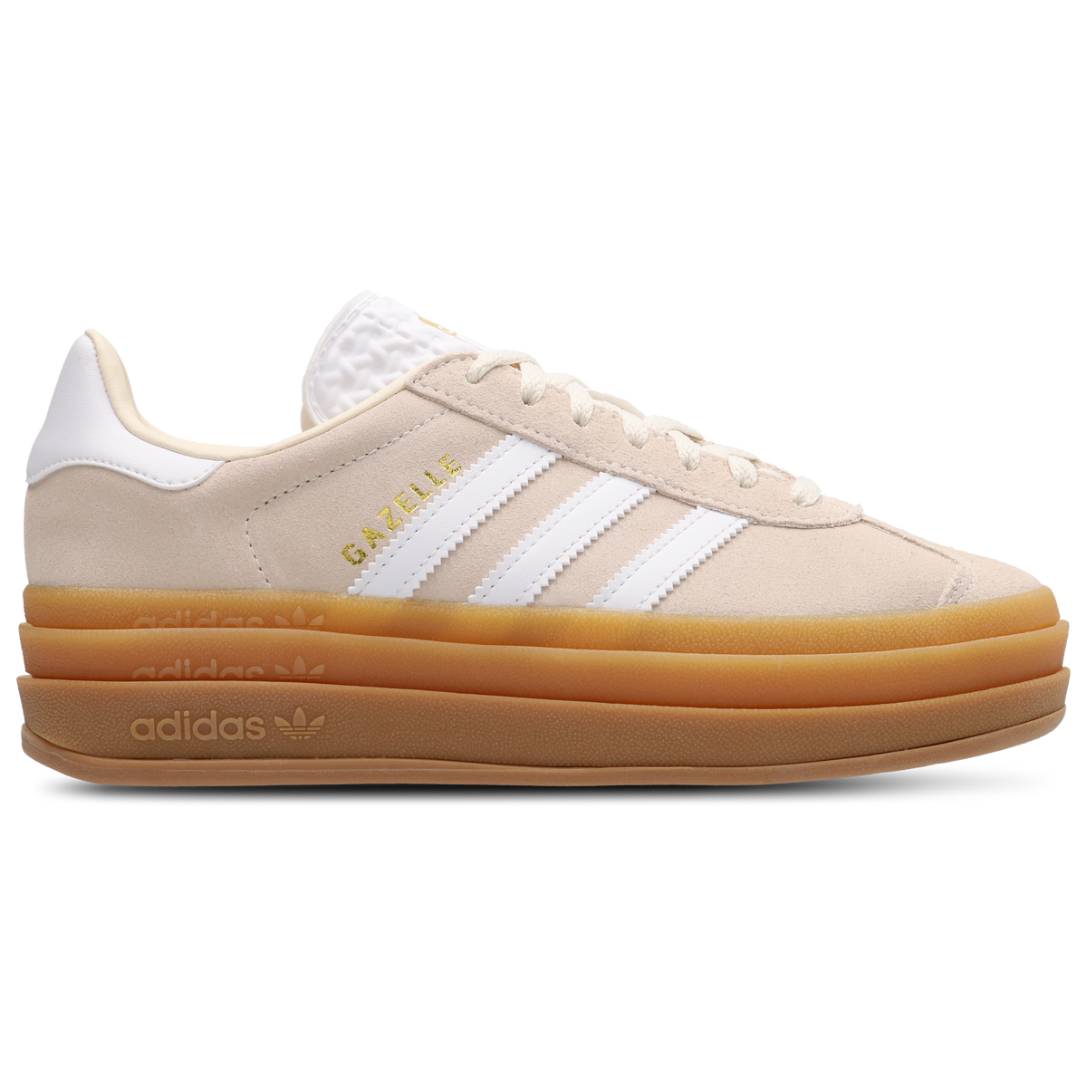adidas Junior Gazelle Bold Trainers - White