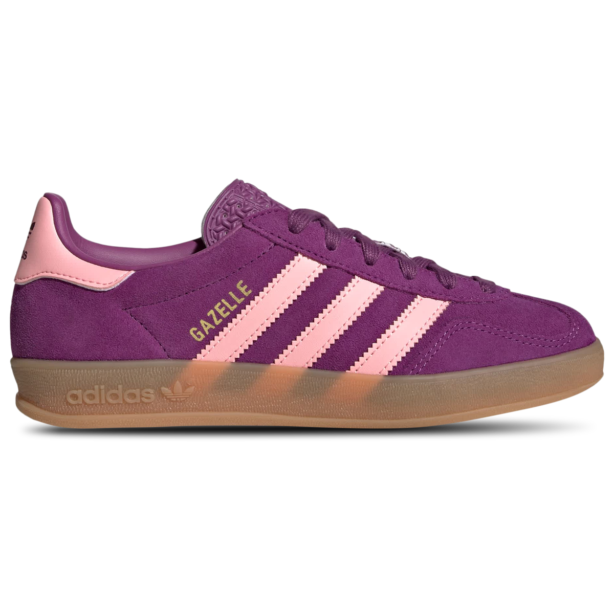 adidas Junior Gazelle Trainers - Purple