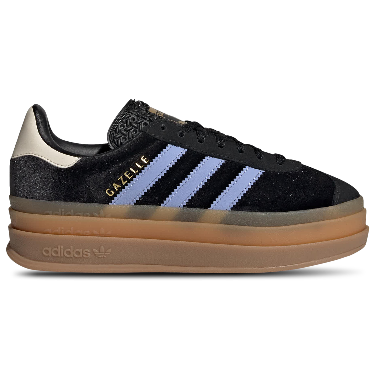 adidas Junior Gazelle Bold Trainers - Black