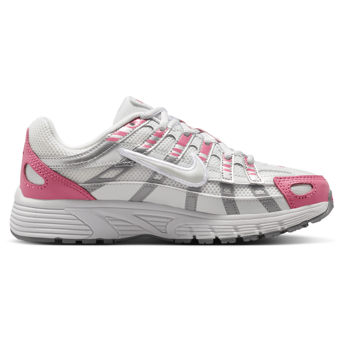 Nike Junior P-6000 Trainers - Off White Off White Smoke Grey