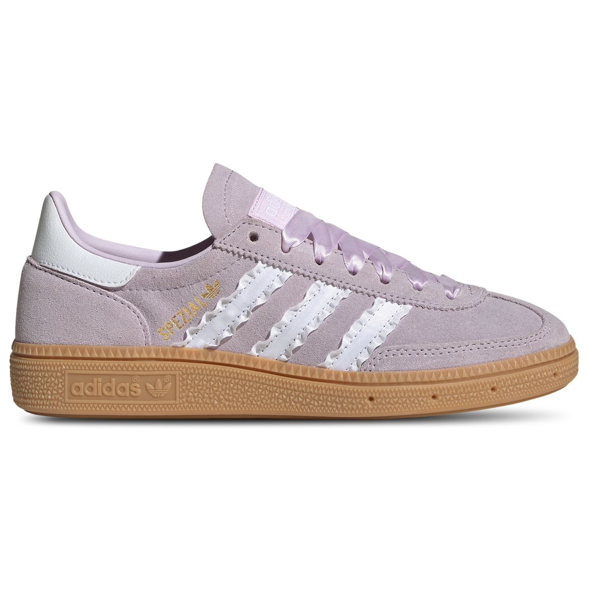 adidas Junior Handball Spezial Trainers - Ice Lavender Footwear White Gum 3
