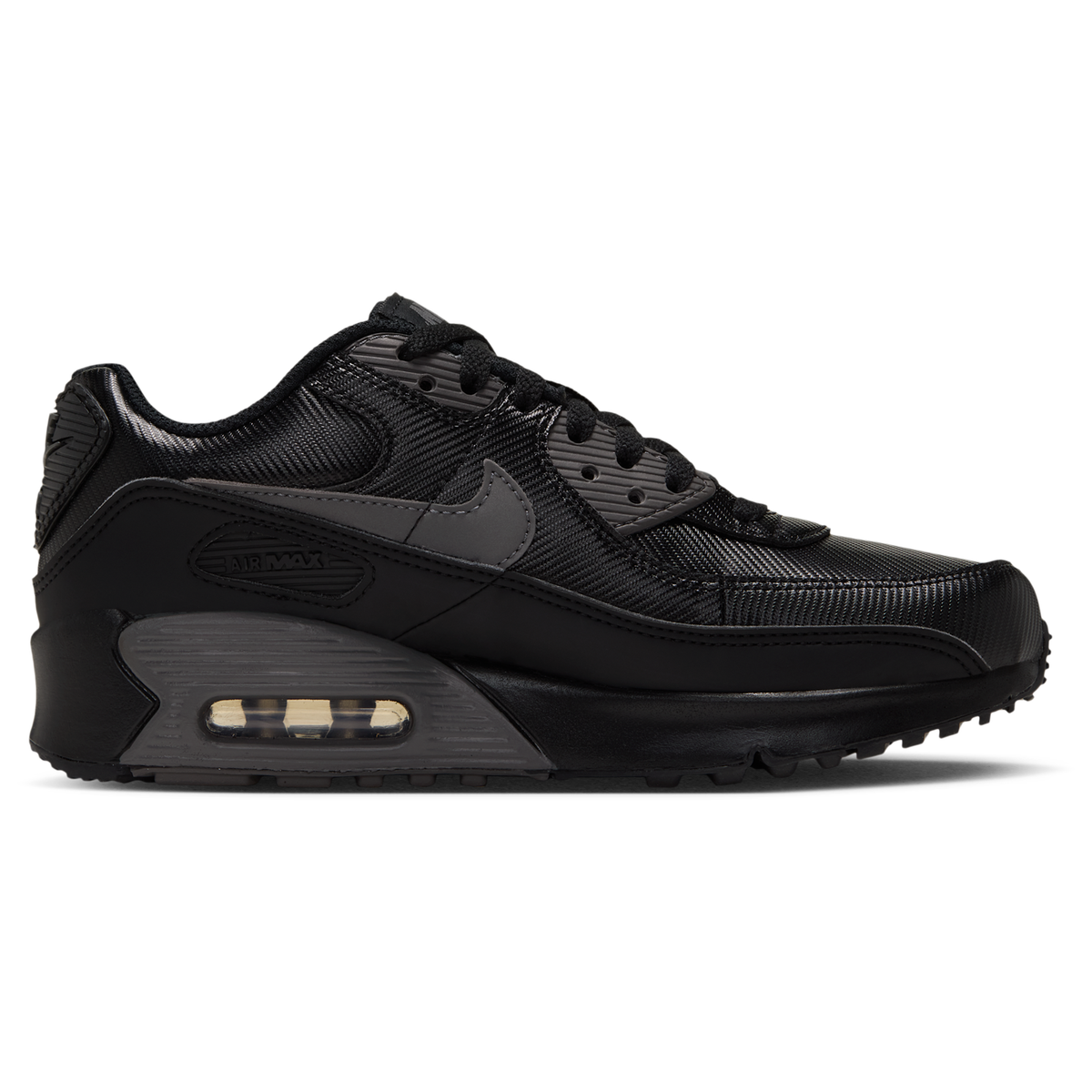 Nike Junior Air Max 90 Trainers - Black (IQ2311-001)