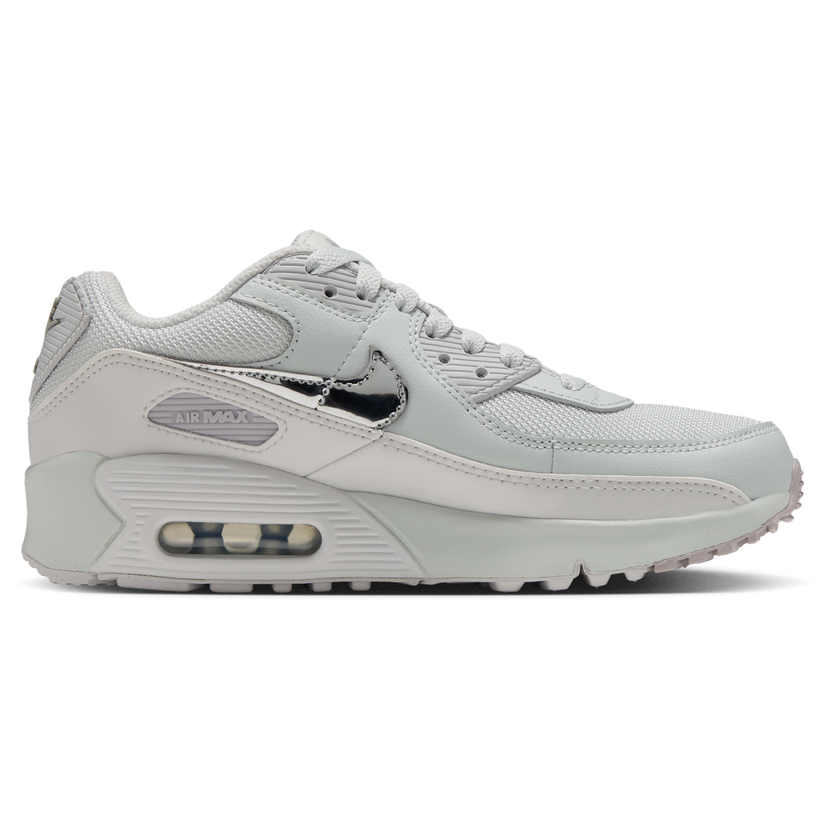 Nike Junior Air Max 90 Trainers - Grey (IX6382-002)