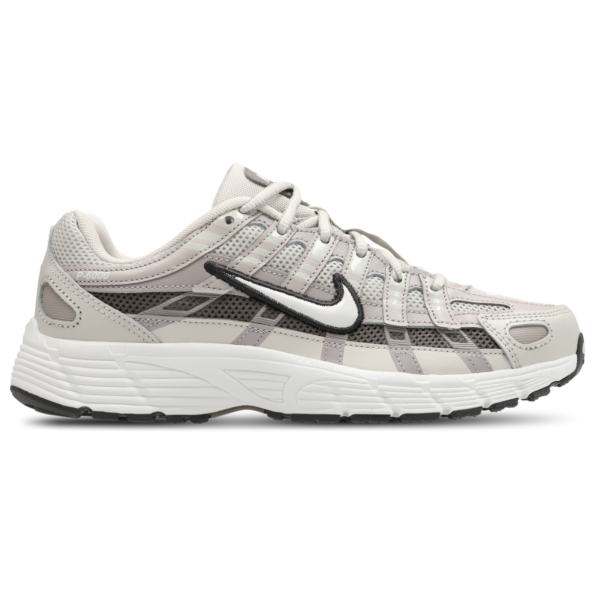 Nike Junior P-6000 Trainers - Light Bone Summit White College Grey