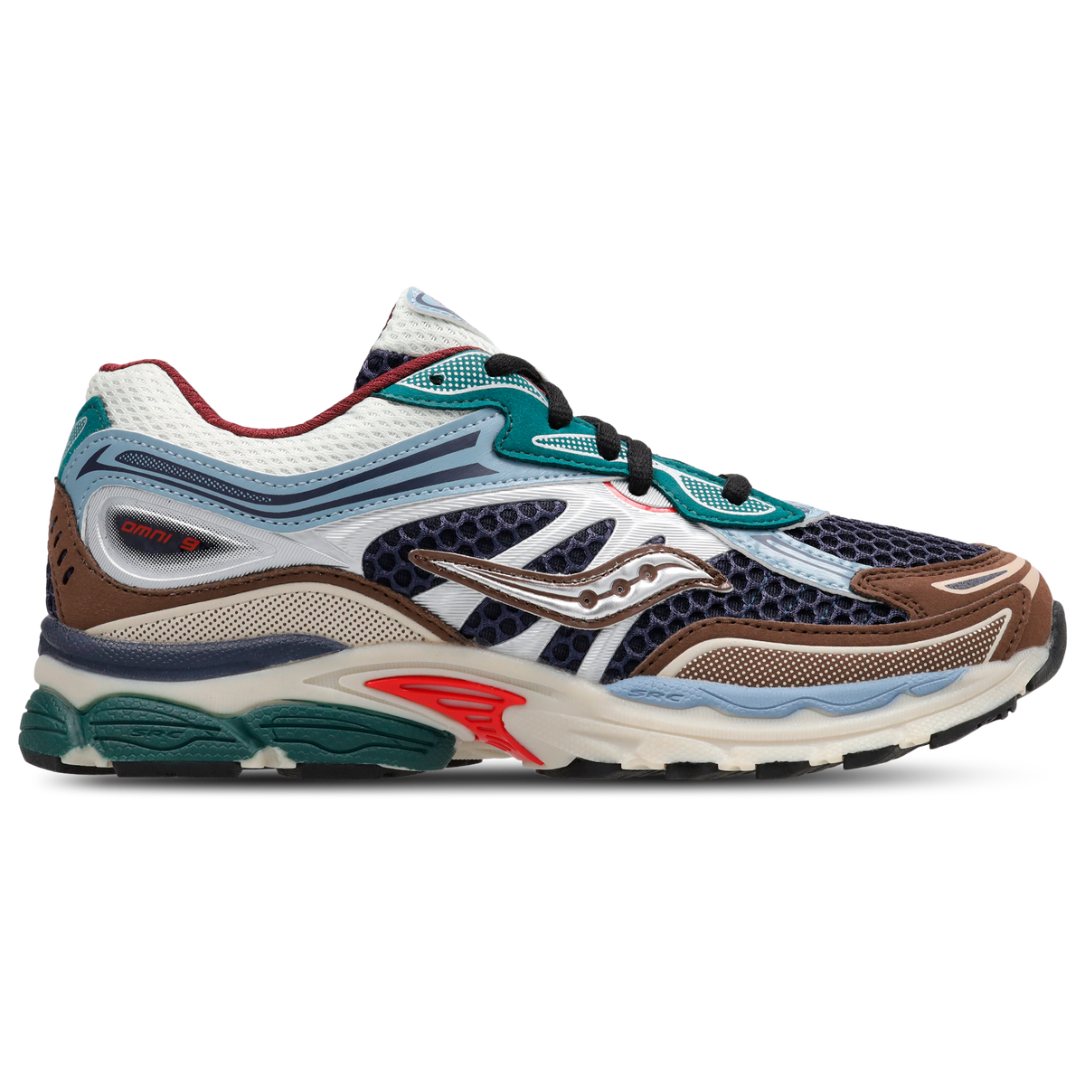 Saucony Junior ProGrid Omni 9 Trainers - Navy