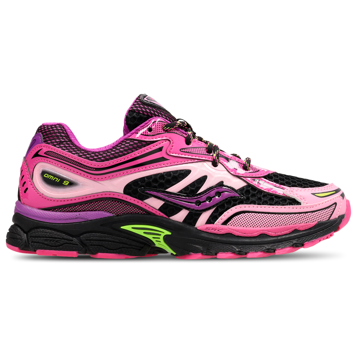 Saucony Junior ProGrid Omni 9 Trainers - Black