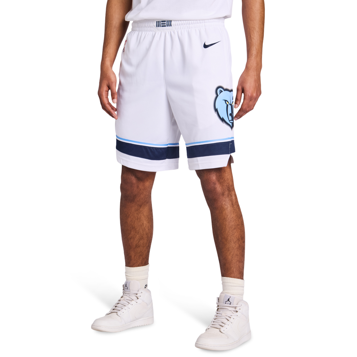 Nike NBA Men Shorts - White