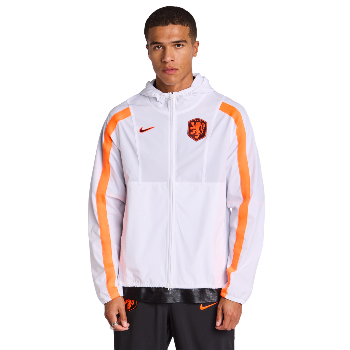 Nike Netherlands Men Track Tops - White