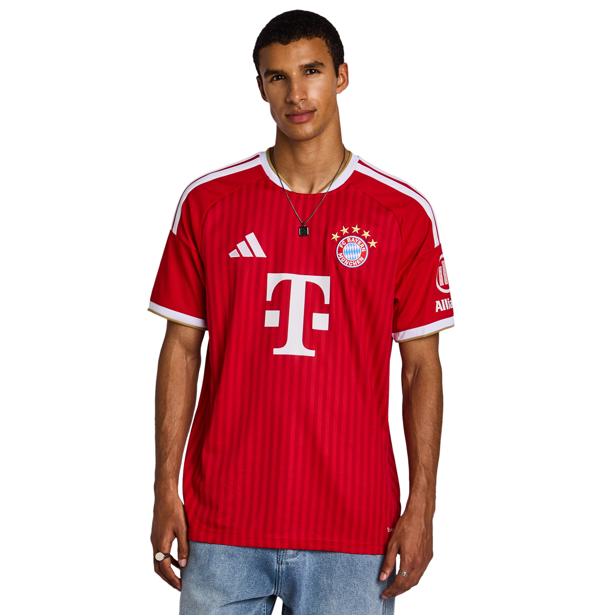 adidas Fc Bayern Muenchen Home 26-27 Men's T-Shirt - Red