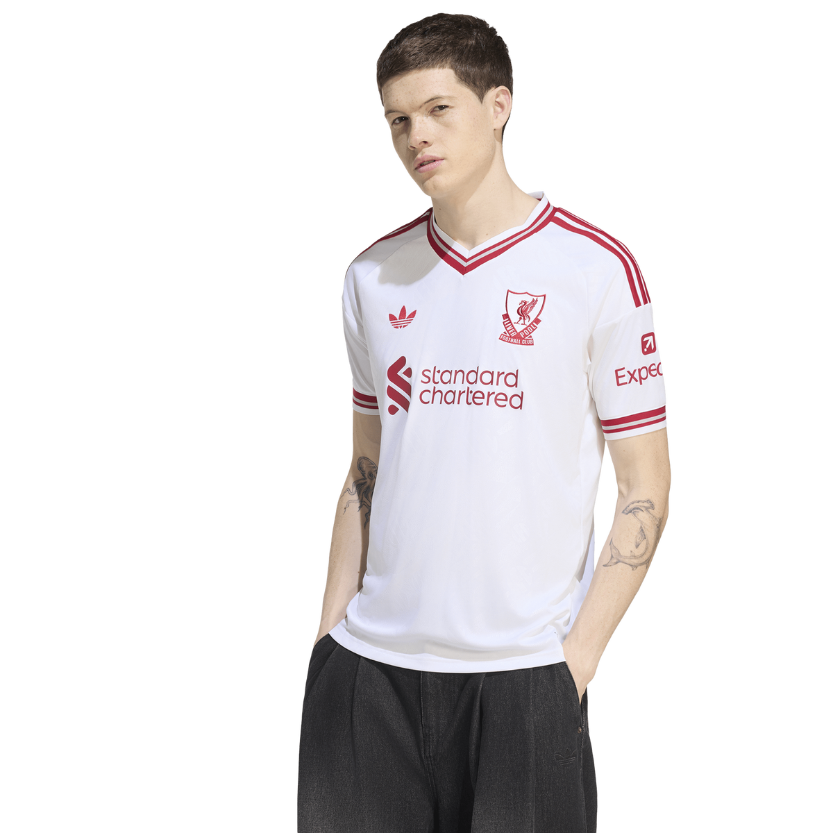 adidas Liverpool Fc Away 26-27 Men's T-Shirt - White