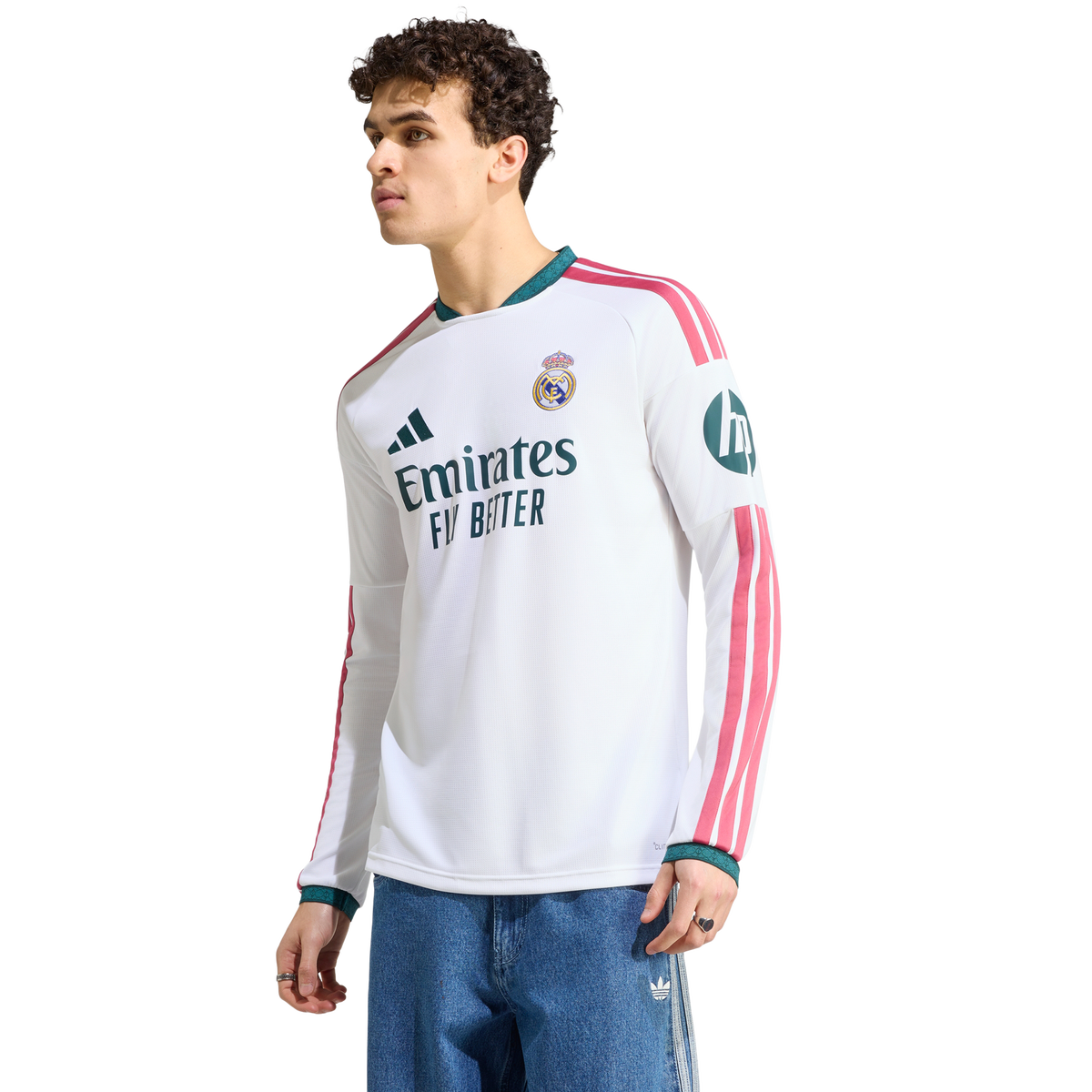 adidas Real Madrid Men's T-Shirt - White