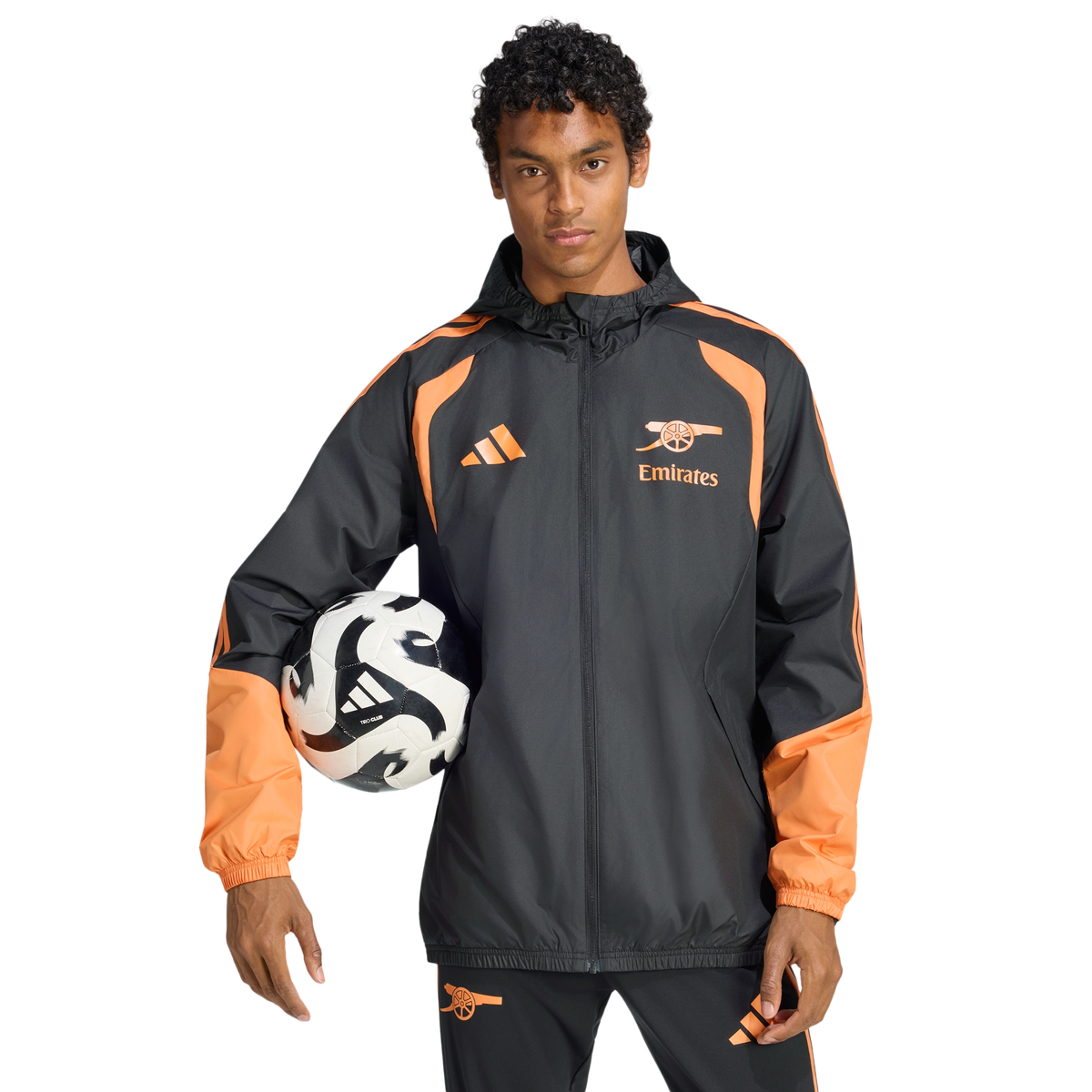 adidas Arsenal Fc 26/27 Tiro All Weather Men's Jacket - Black