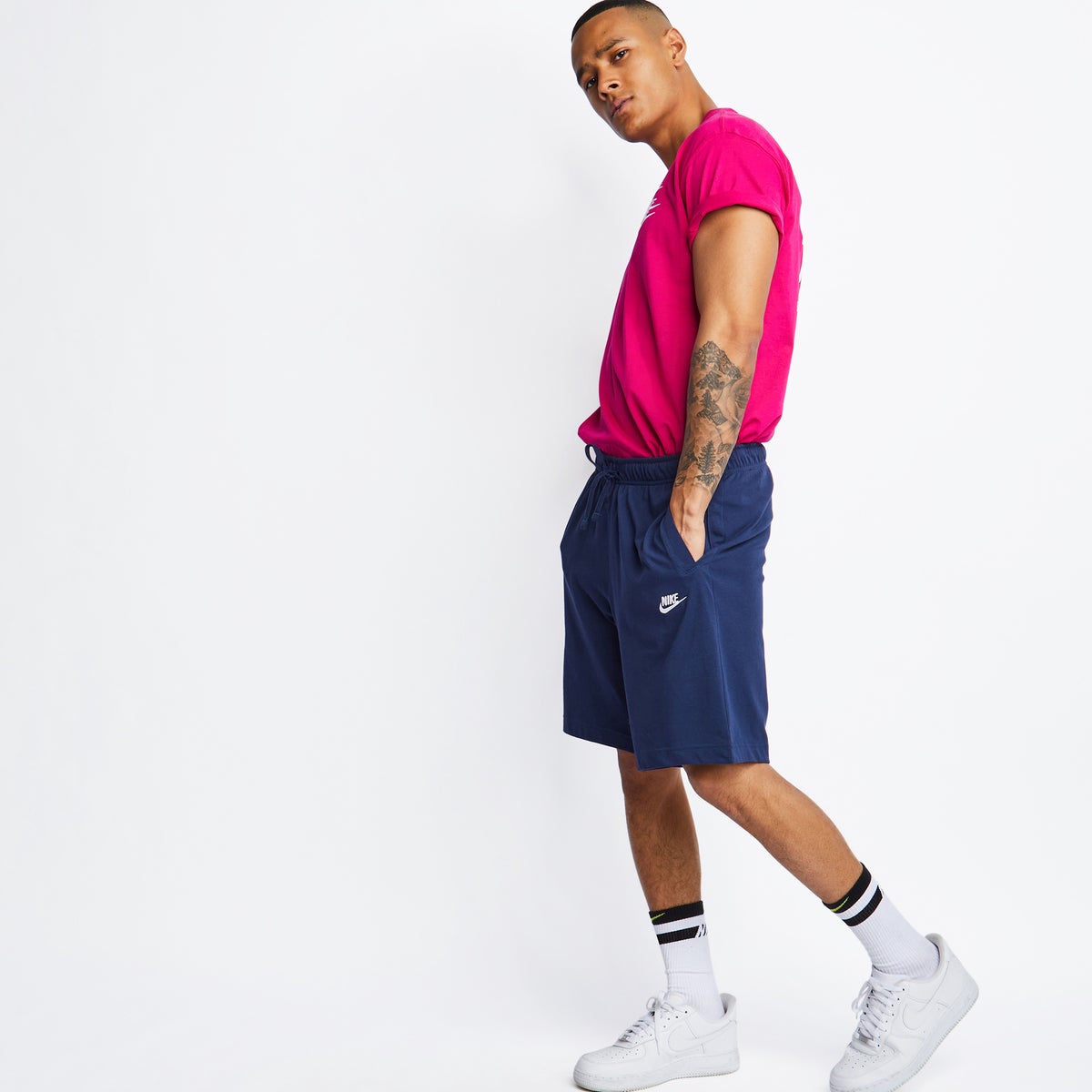 Nike Men Shorts - Navy