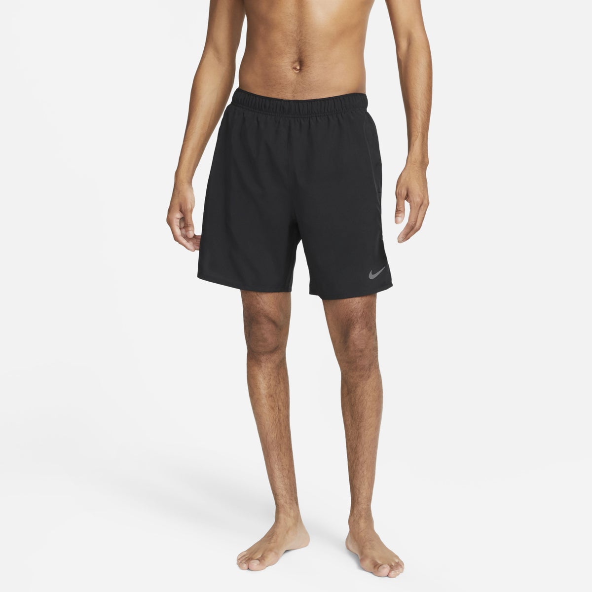 Nike Dri-Fit Challenger 7in 2in1 Men's Shorts - Black/Grey