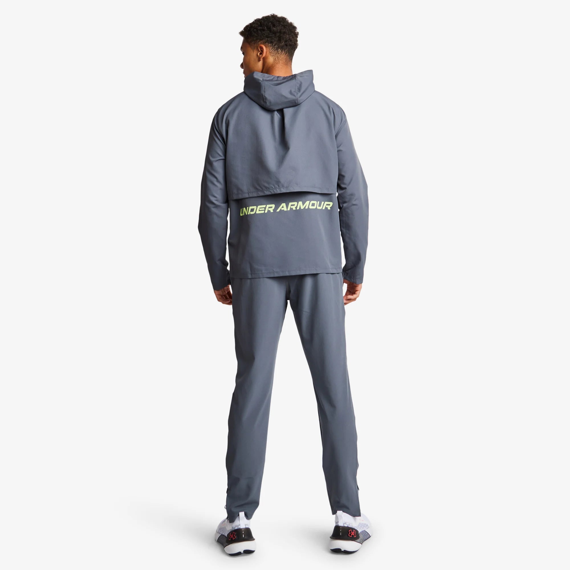 UNDER ARMOUR STORM TRACKSUIT - CASTLEROCK/MORPH GREEN