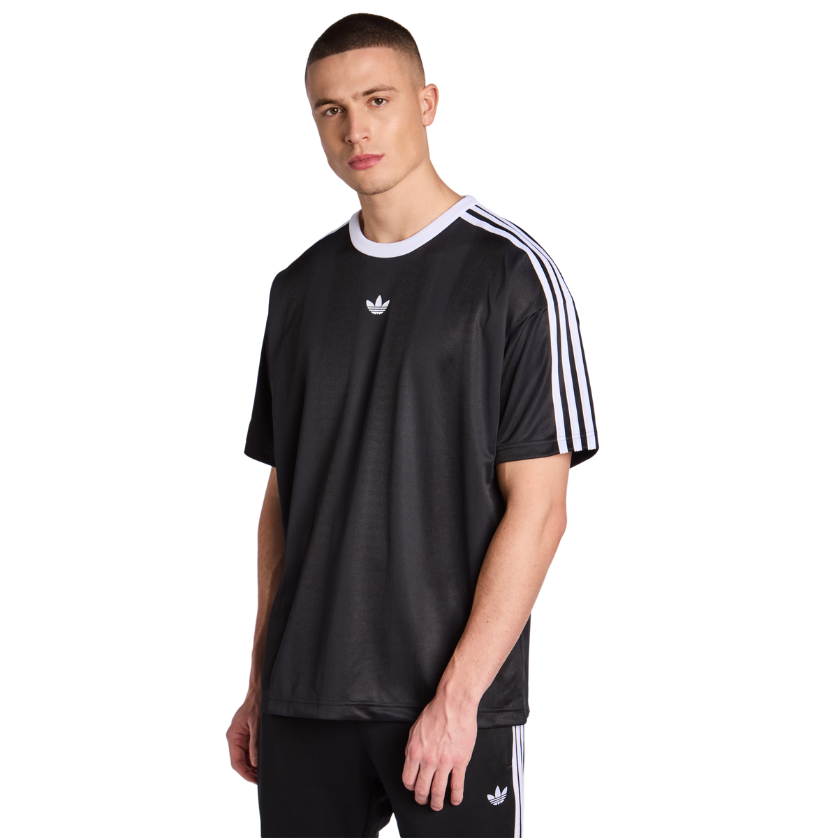 adidas Jaquard Men's T-Shirt - Black