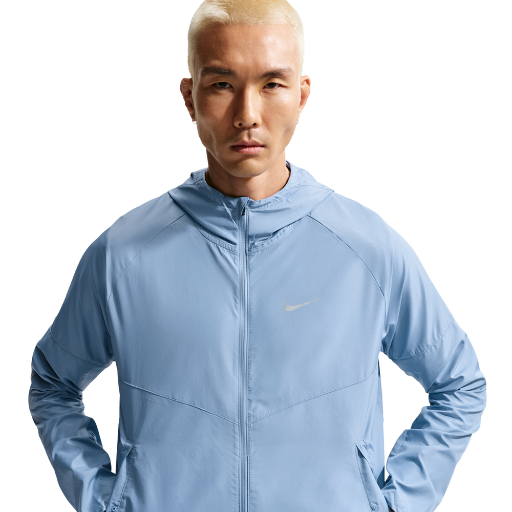 Nike Miler Repel Men's Running Jacket - Blue