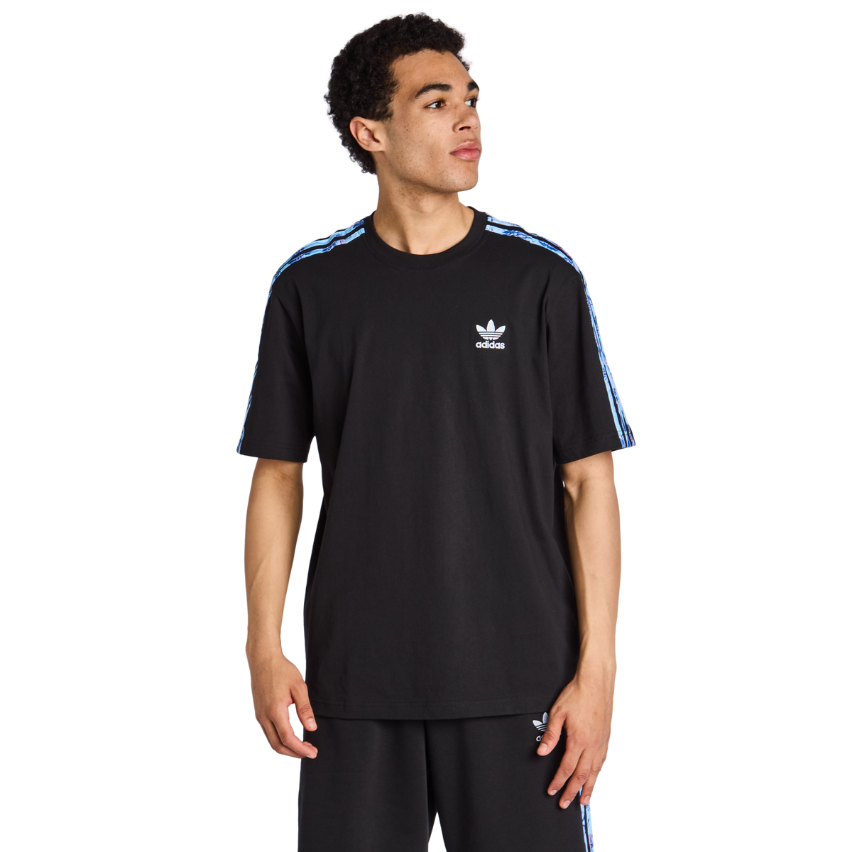 adidas Summer Prints Men's T-Shirt - Black