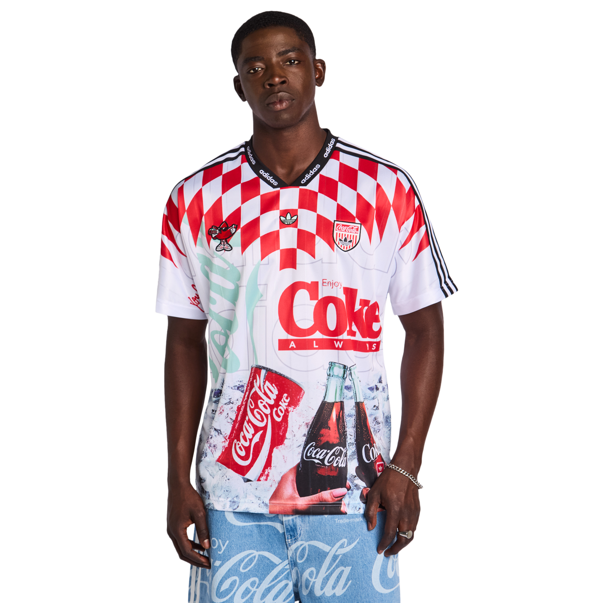 adidas Coca Cola Men's T-Shirt - White