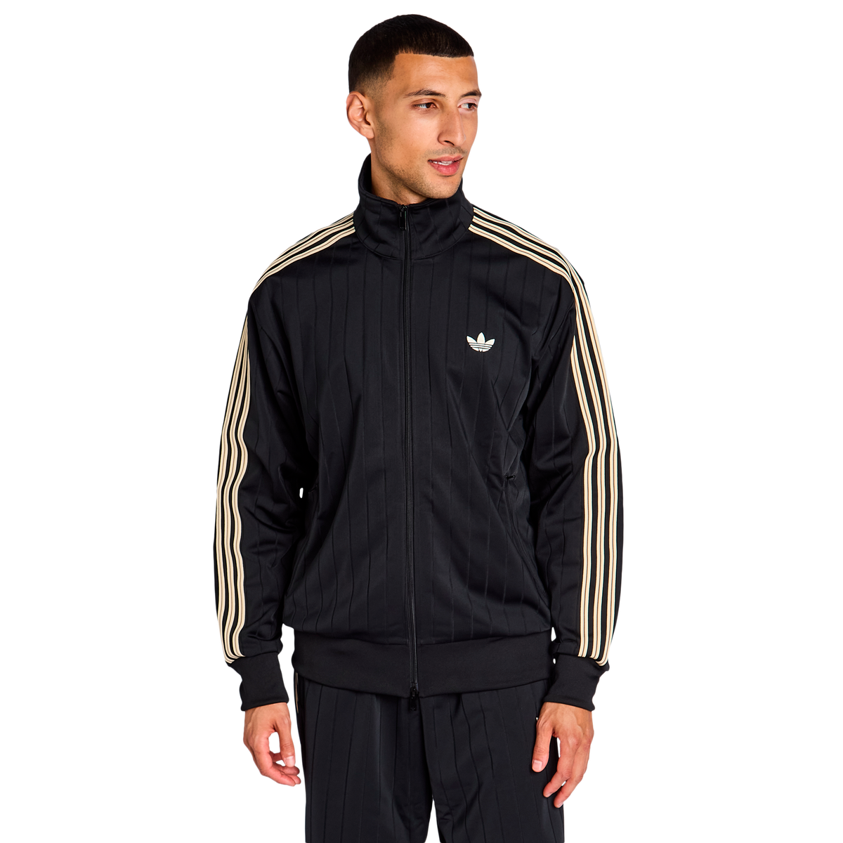 adidas Firebird Drop Needle Men's Track Top - Black