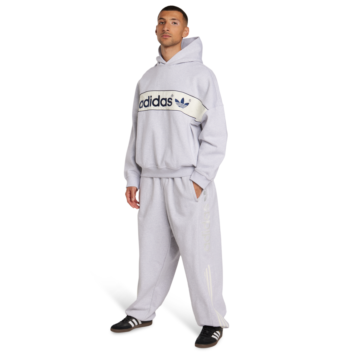 adidas Linear Signature Men's Trousers - Grey