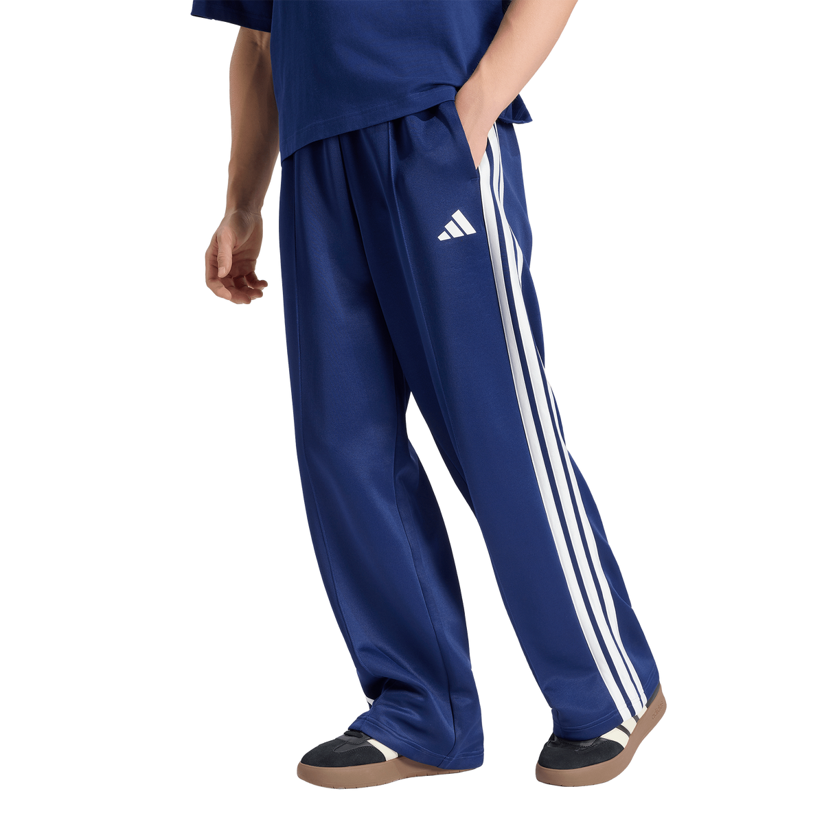 adidas Stadium Loose Open Hem Men's Pant - Blue
