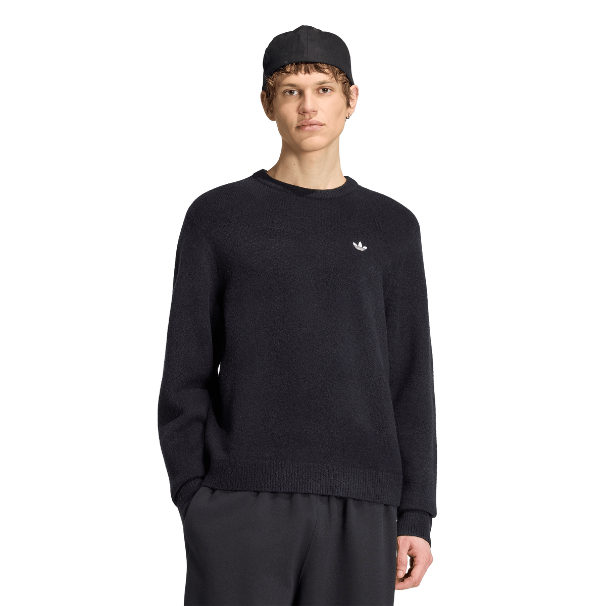 adidas Trefoil Men's Sweatshirt - Black (KS4891)