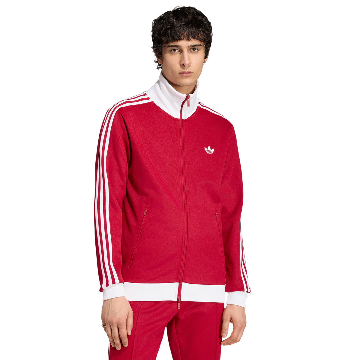adidas Men's Beckenbauer Track Top - Red