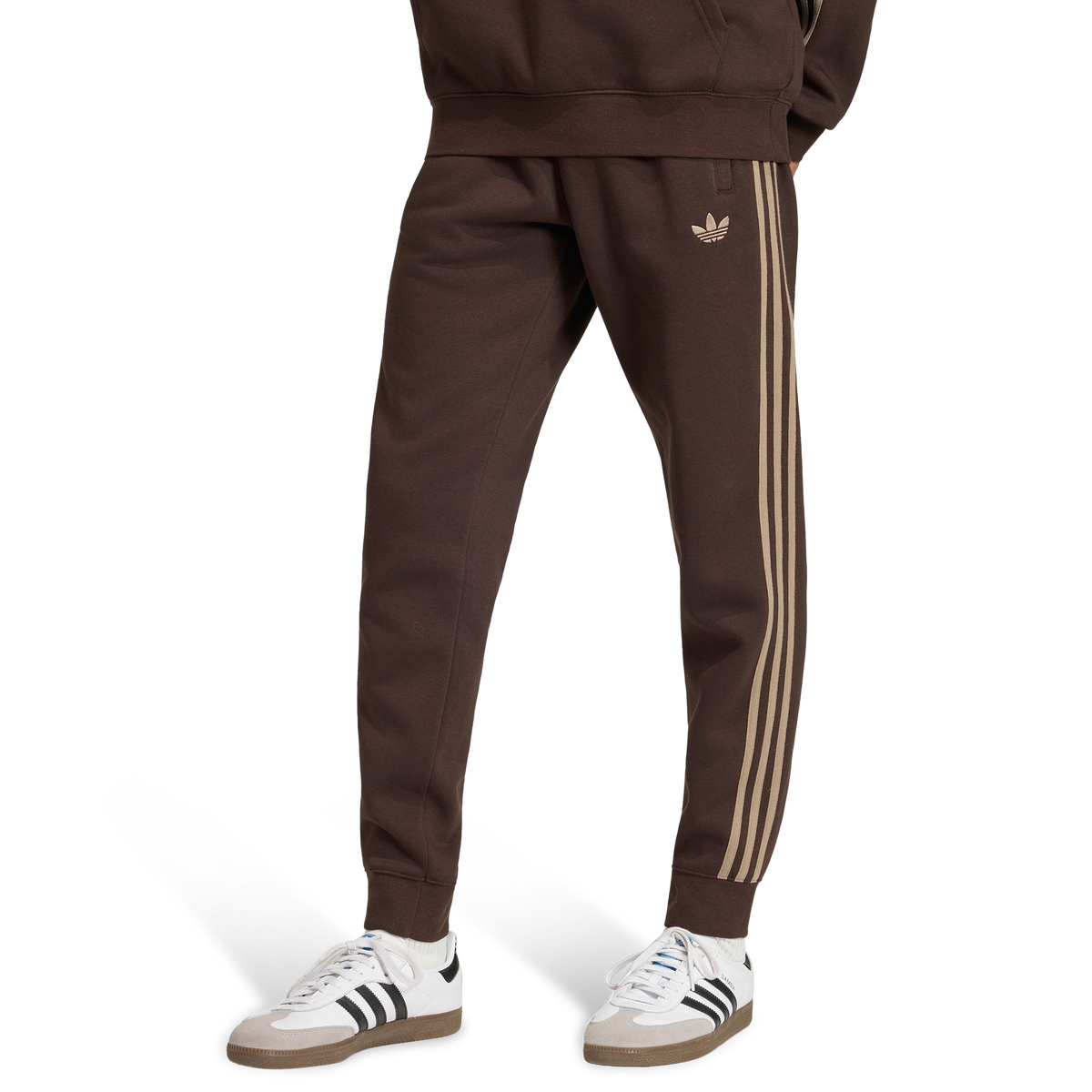 adidas 3-stripes Sweatjoggers Men's Trousers - Brown