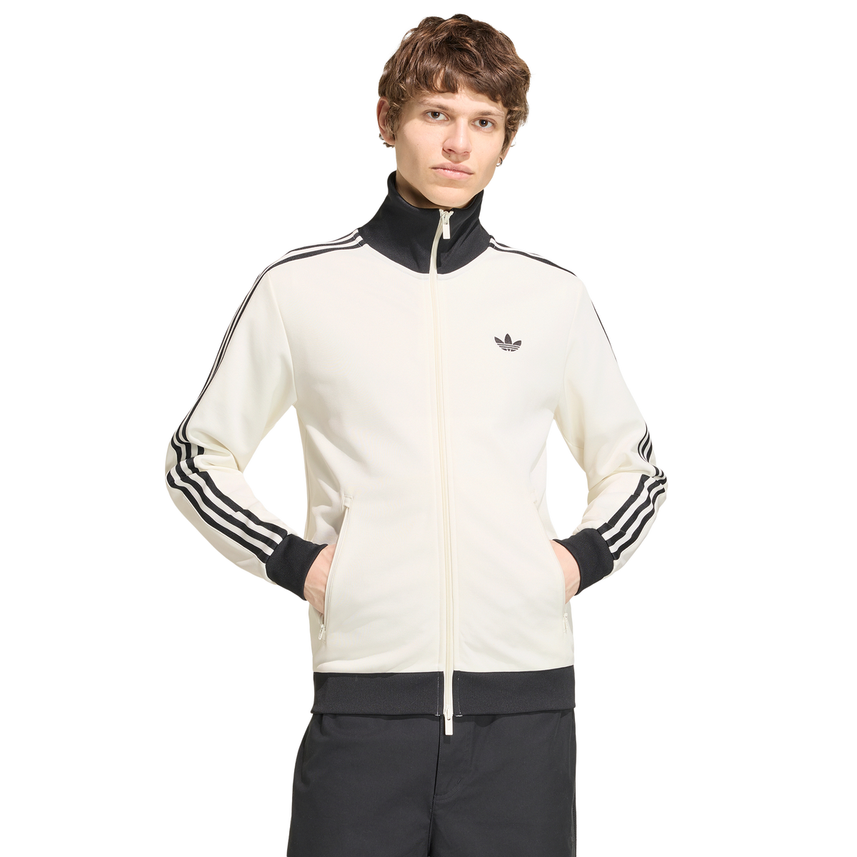 adidas Men's Beckenbauer Track Top - White