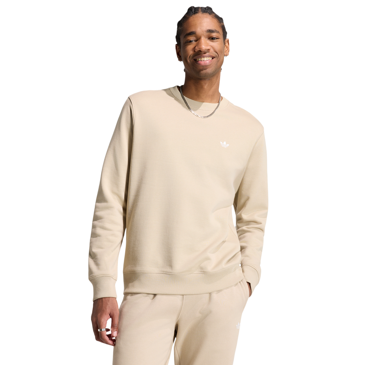 adidas Trefoil Men's Sweatshirt - Beige