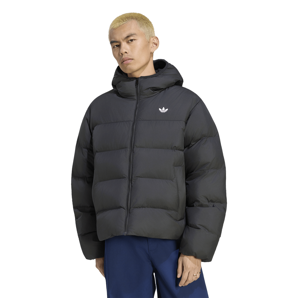 adidas Hooded Regen Men's Jacket - Black