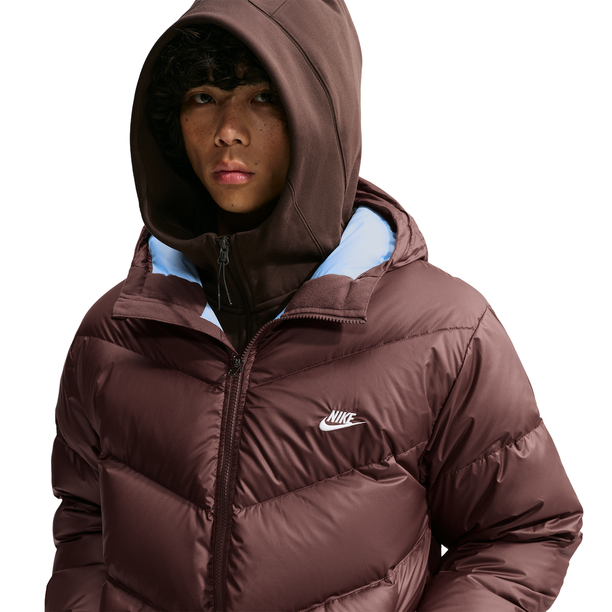 Nike Windrunner Down Men's Jacket - Brown