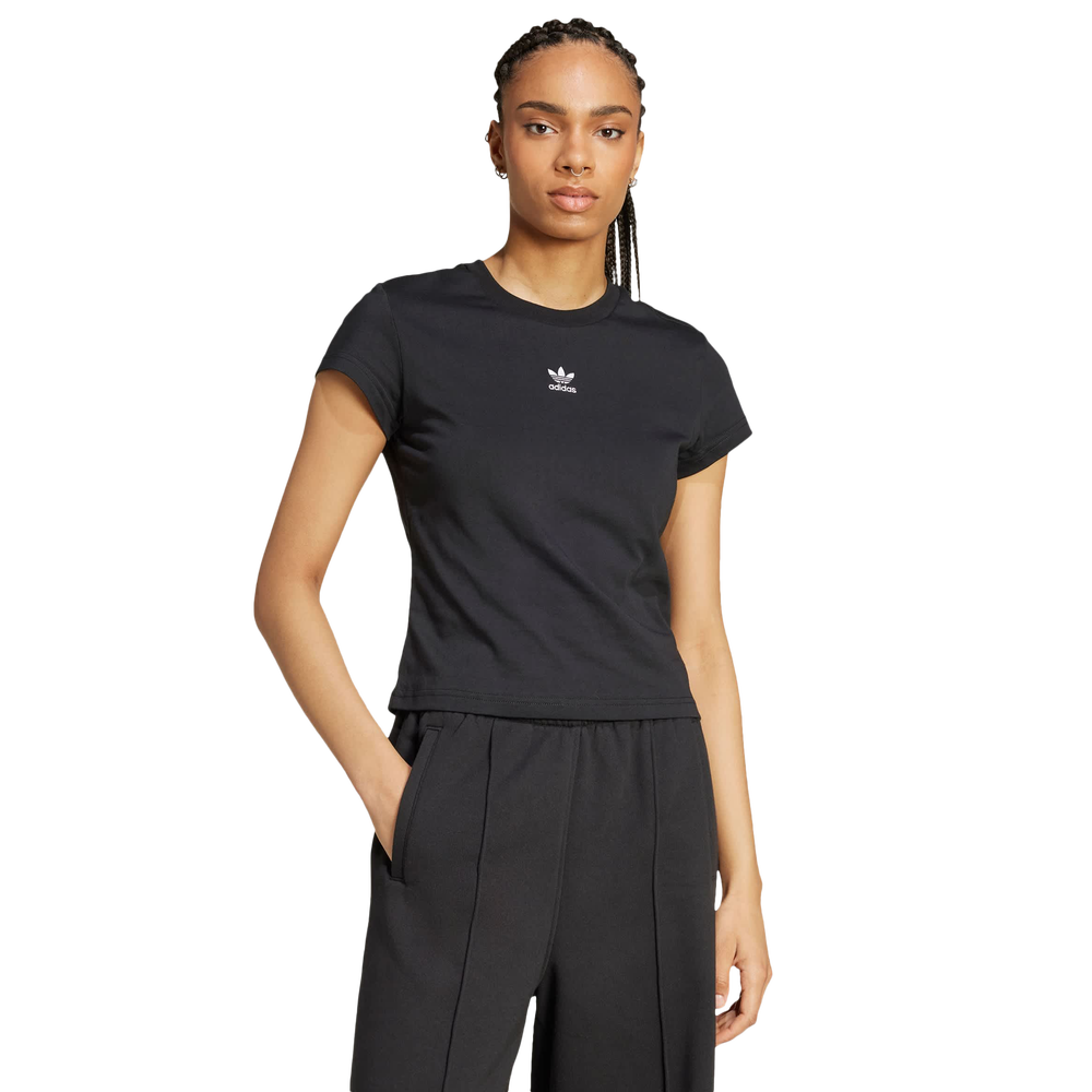 adidas Slim Women's T-Shirt - Black (2)
