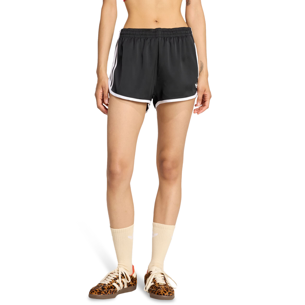 adidas 3 Stripes Women's Shorts - Black